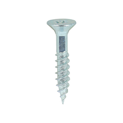 Timco Twin-Threaded Woodscrews Steel, Zinc, Lime