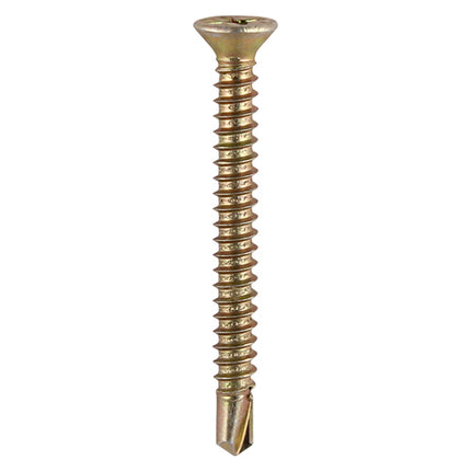 Timco Window Fabrication Screws Steel, Zinc, Pvc, Yellow, Lime