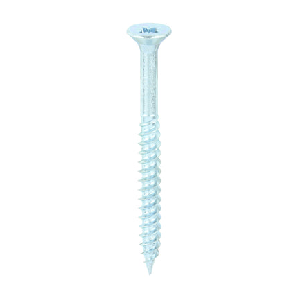 Timco Twin-Threaded Woodscrews Steel, Zinc, Lime
