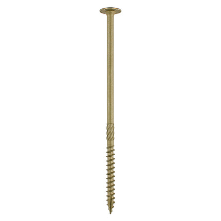 Timco Timber Screws Steel, Green, Ash