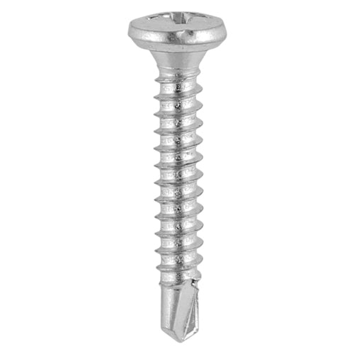 Timco Window Fabrication Screws Stainless Steel, Steel, Pvc, Silver, Lime
