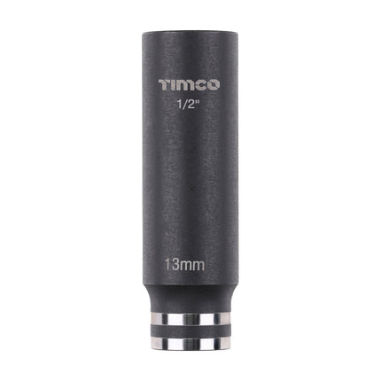 Timco Impact Socket Steel, Black