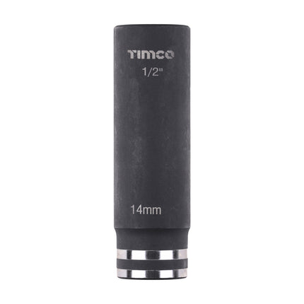 Timco Impact Socket Steel, Black