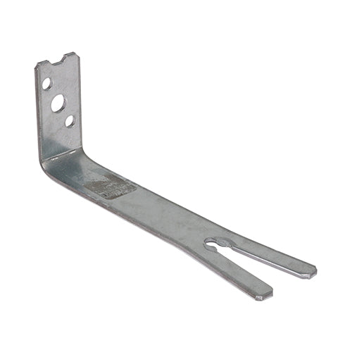 Timco Fishtailed Frame Cramps Galvanised Steel, Lime, Tan