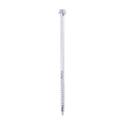 Timco Timber Screws, Hex, Stainless Steel Ash