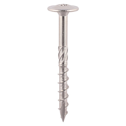 Timco Timber Frame Construction & Landscaping Screws Stainless Steel, Steel, Lime, Ash