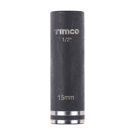 Timco Impact Socket Steel, Black