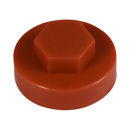 Hex Head Cover Caps - Terracotta