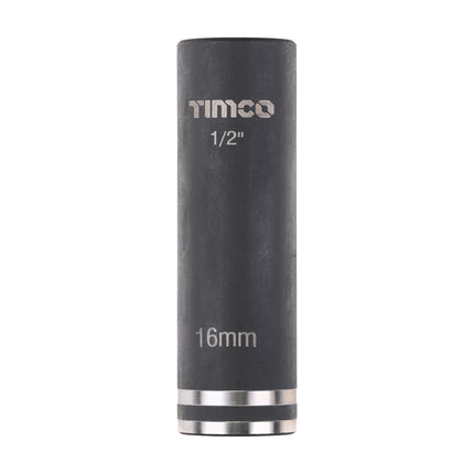 Timco Impact Socket Steel, Black