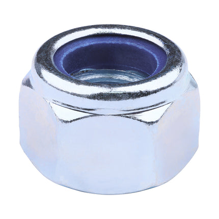 Timco Nylon Nuts, Type P, Zinc Steel, Clear