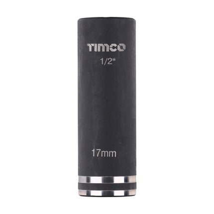 Timco Impact Socket Steel, Black
