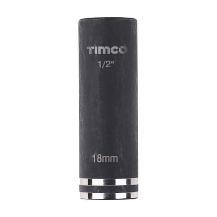 Timco Impact Socket Steel, Black