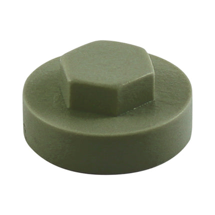 Timco Hex Head Cover Caps, Svelte Grey Plastic, Ash
