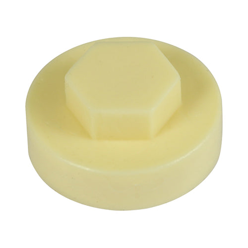 Timco Hex Head Cover Caps, Honesty Plastic, Ash