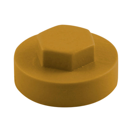 Timco Hex Head Cover Caps, Aztec Plastic, Ash