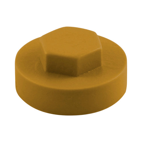 Timco Hex Head Cover Caps, Aztec Plastic, Ash