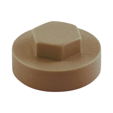 Timco Hex Head Cover Caps, Merlin Grey Plastic, Ash