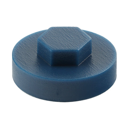 Timco Hex Head Cover Caps, Britannia Plastic, Ash