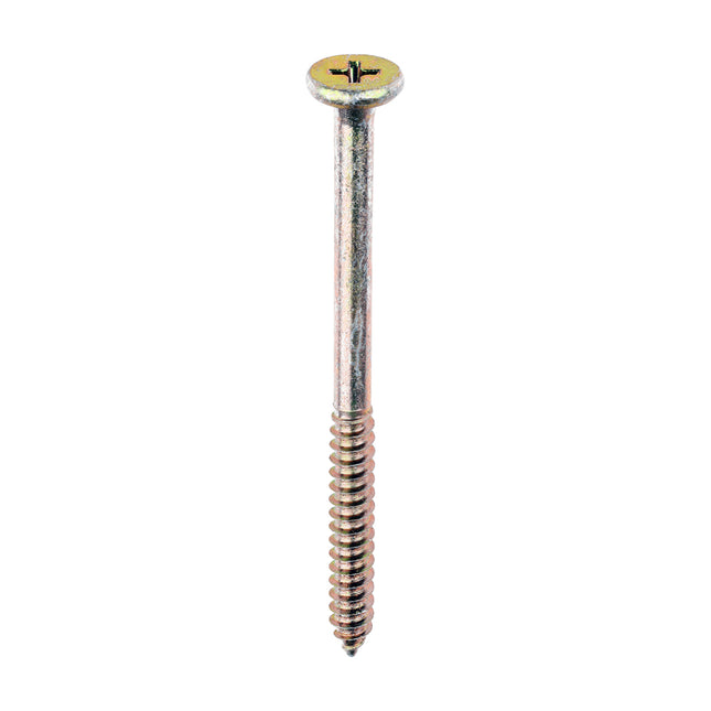 Timco Element Screws Steel, Zinc, Yellow, Lime
