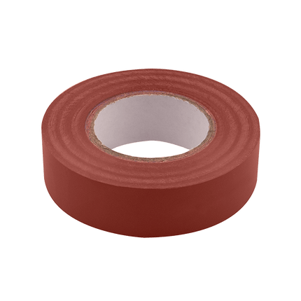 Brown PVC Electrical Insulation Roll Tape 19mm x 33m