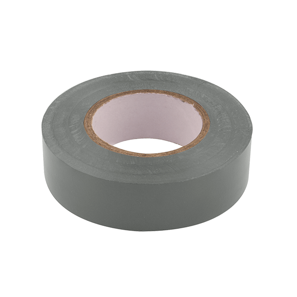 Grey PVC Electrical Insulation Tape 19mm 33m