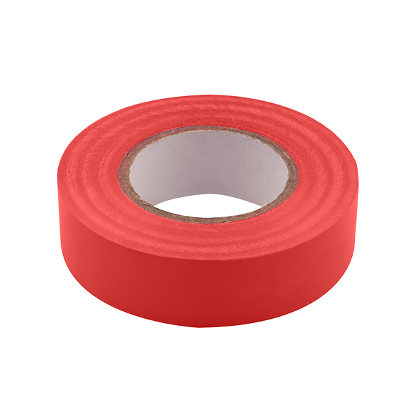 Red PVC Electrical Insulation Tape 19mm x 33m