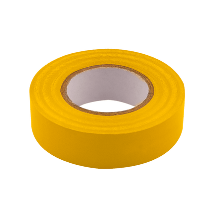 Yellow PVC Electrical Insulation Tape 19mm x 33m