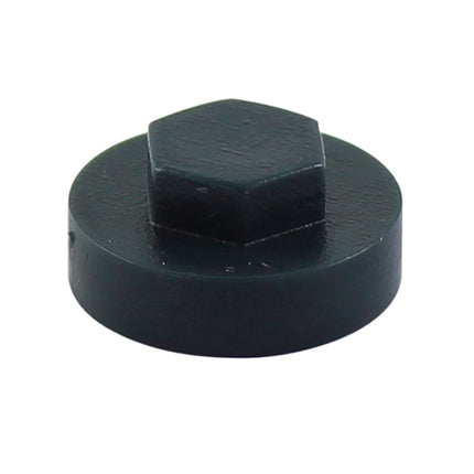 Timco Hex Head Cover Caps, Anthracite Plastic, Ash