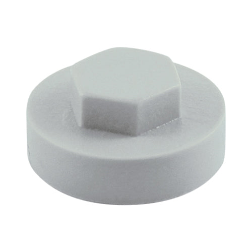 Timco Hex Head Cover Caps, Oyster Plastic, Ash