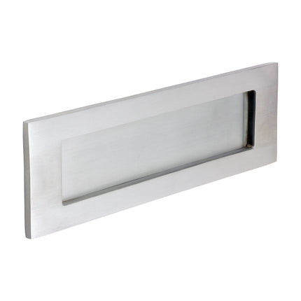 Timco Victorian Letter Plate, Satin Chrome Lime