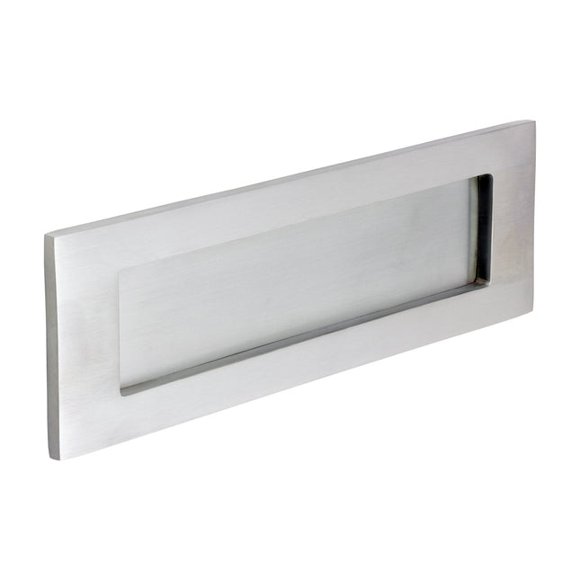 Timco Victorian Letter Plate, Satin Chrome Lime