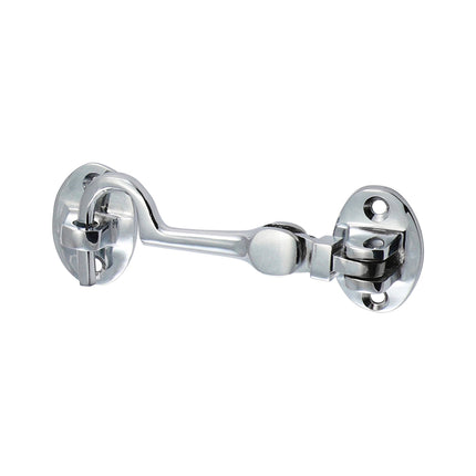 Timco Cabin Hook, Polished Chrome Brass