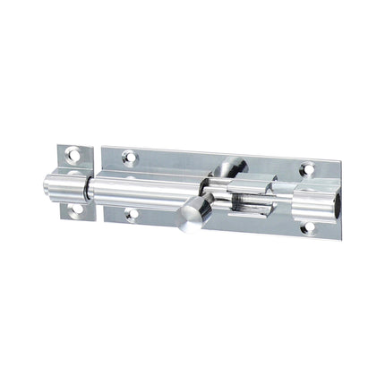 Timco Straight Barrel Bolt, Polished Chrome Brass, Lime