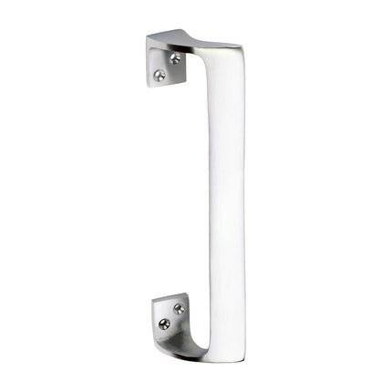 Timco Oval Grip Pull Handle, Satin Chrome Brass, Lime