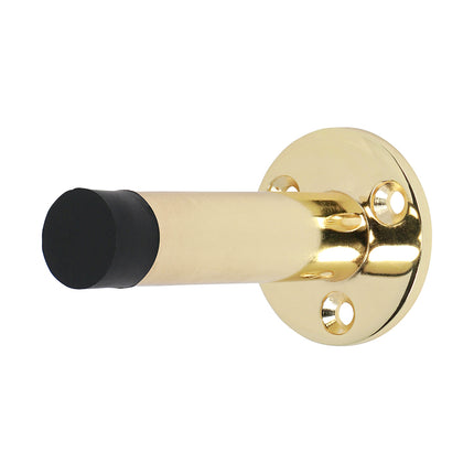 Timco Projection Door Stop, Polished Brass Zinc