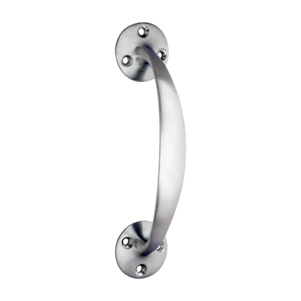 Timco Bow Handle, Satin Chrome Brass, Lime