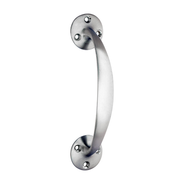 Timco Bow Handle, Satin Chrome Brass, Lime