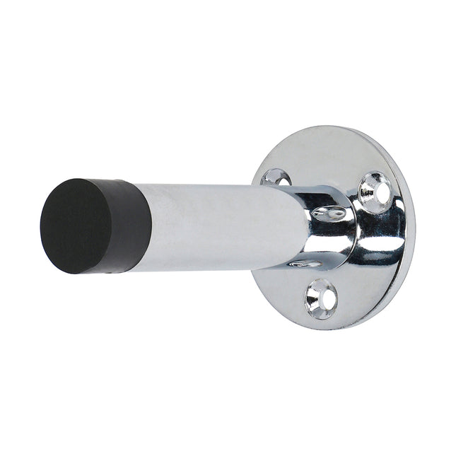 Timco Projection Door Stop, Polished Chrome Zinc