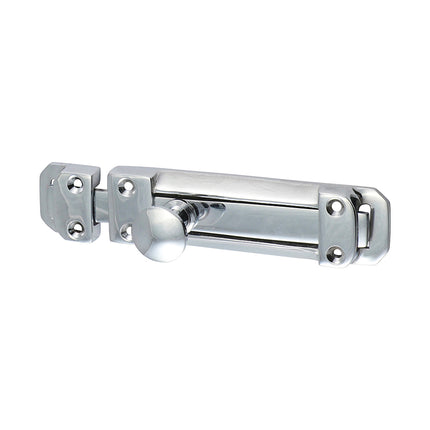Timco Contract Flat Section Bolt Polished Chrome, Brass, Lime