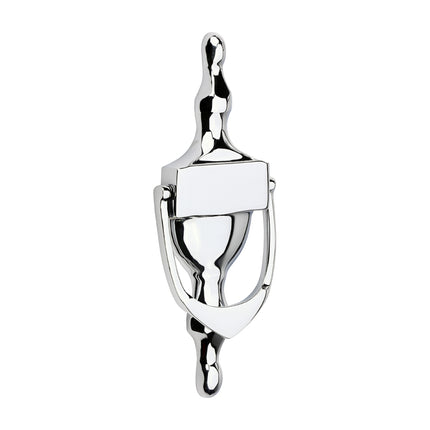 Timco Urn Pattern Door Knocker, Polished Chrome Lime