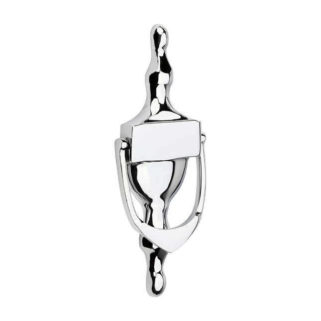 Timco Urn Pattern Door Knocker, Polished Chrome Lime