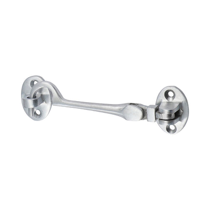Timco Cabin Hook, Satin Chrome Brass
