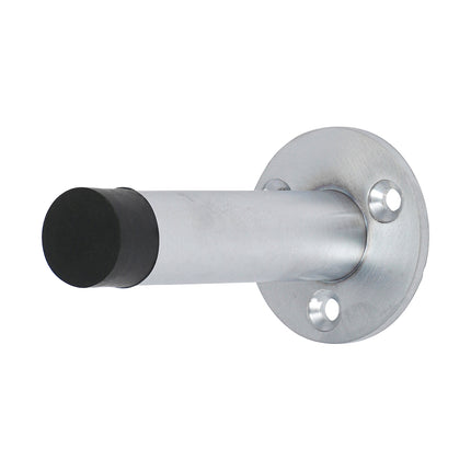 Timco Projection Door Stop, Satin Chrome Zinc