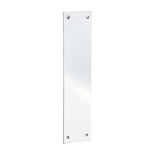 Timco Finger Plate, Polished Chrome Lime