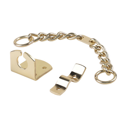 Timco Security Door Chain, Electro Brass Steel