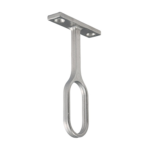 Timco Centre Bracket Polished Chrome, Zinc