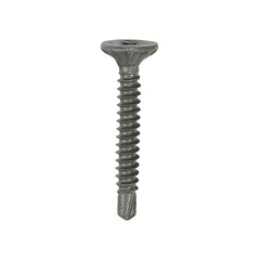 Drywall Construction Metal Stud Cement Board Screws - PH - Countersunk Wafer - Self-Drilling - Exterior - Silver Organic