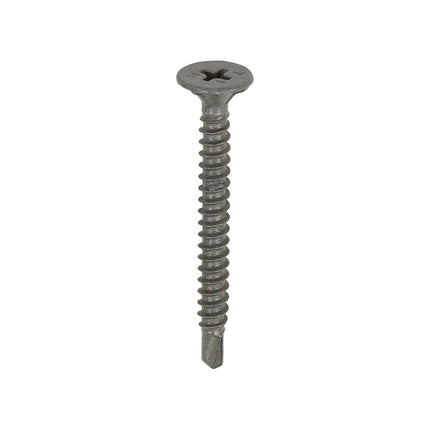 Timco Drywall Construction Metal Stud Cement Board Screws Steel, Silver, Lime