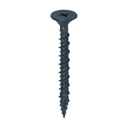 Timco Drywall Construction Timber Stud Cement Board Screws Steel, Silver, Lime