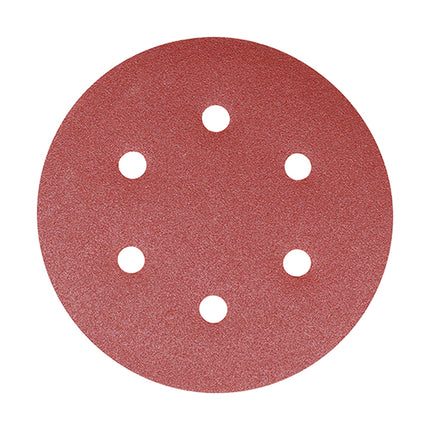 Timco Random Orbital Sanding Discs Aluminium, Red